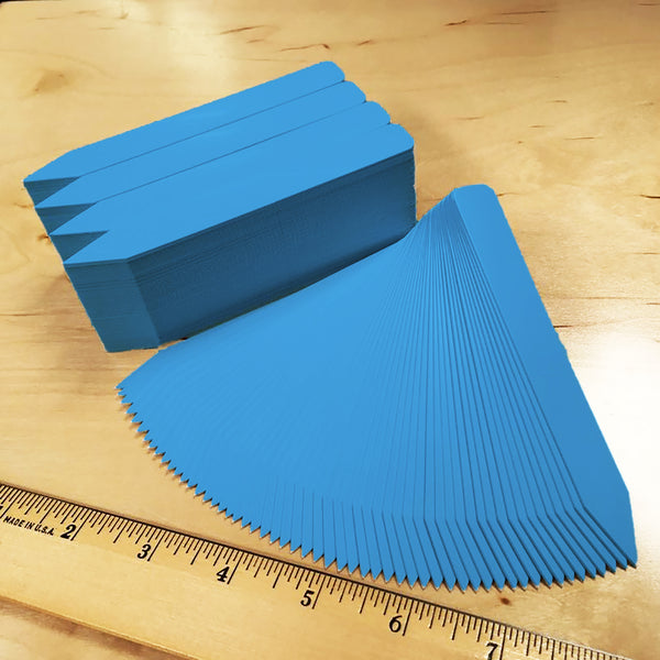 5" x 5/8" Blue Premium Pot Stakes