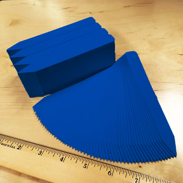 5" x 5/8" Dark Blue Premium Pot Stakes