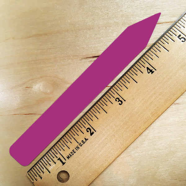 5" x 5/8" 20 Assorted Colored Premium Pot Stakes