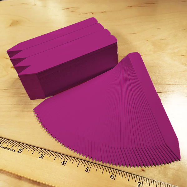 5" x 5/8" Fuchsia Premium Pot Stakes