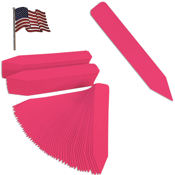 5" x 5/8" Hot Pink Premium Pot Stakes