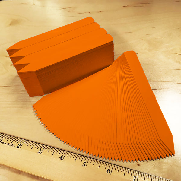 5" x 5/8" Orange Premium Pot Stakes