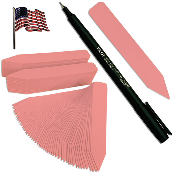 5" x 5/8" Pink Premium Pot Stakes