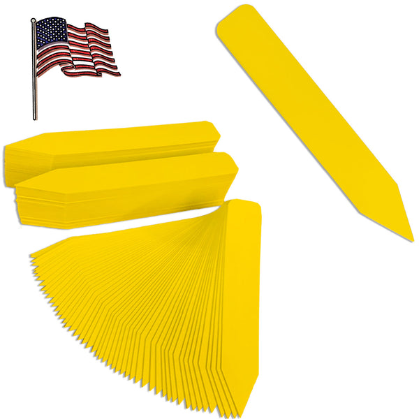 5" x 5/8" Yellow Premium Pot Stakes