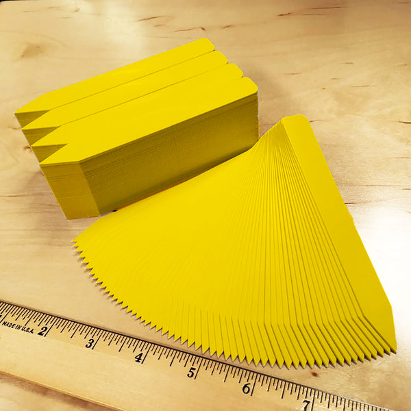 5" x 5/8" Yellow Premium Pot Stakes