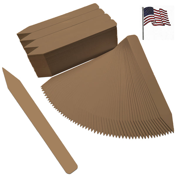 6" x 5/8" Brown Premium Pot Stakes