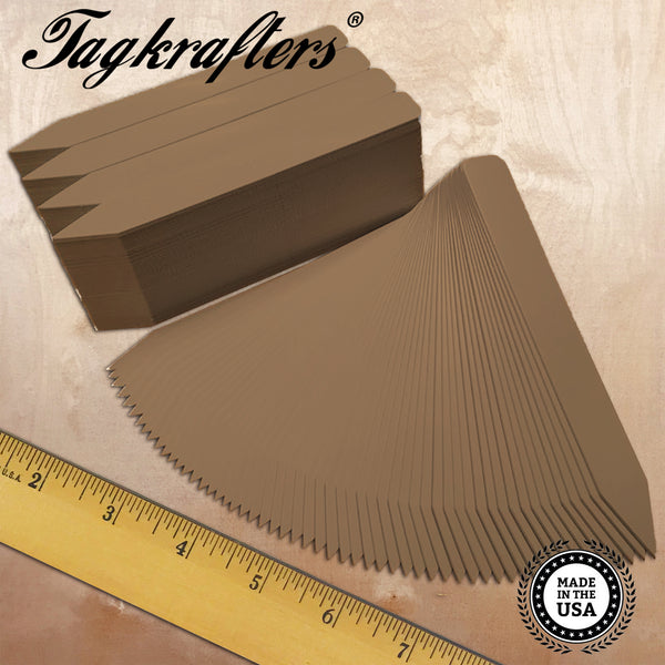 6" x 5/8" Brown Premium Pot Stakes