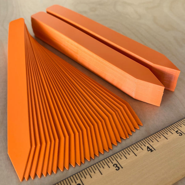 6" x 5/8" Orange Premium Pot Stakes