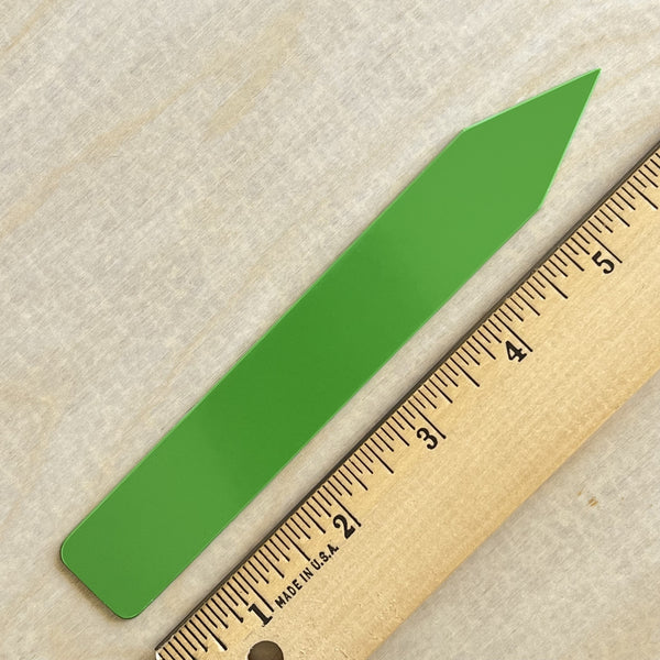 6" x 7/8" Green Premium Pot Stakes