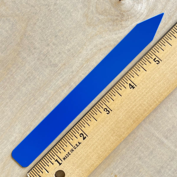 6" x 5/8" Dark Blue Premium Pot Stakes