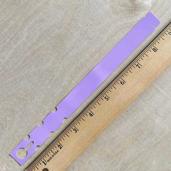 9" x 3/4 Lilac Wraptie Tag 