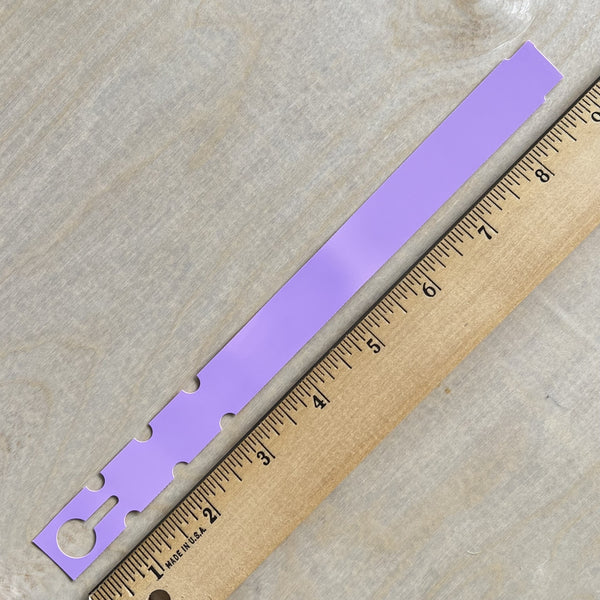 9" x 3/4" Lilac Wraptie Tags