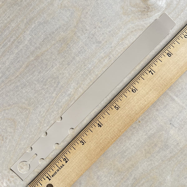 9" x 3/4 Tan Wraptie Tag 