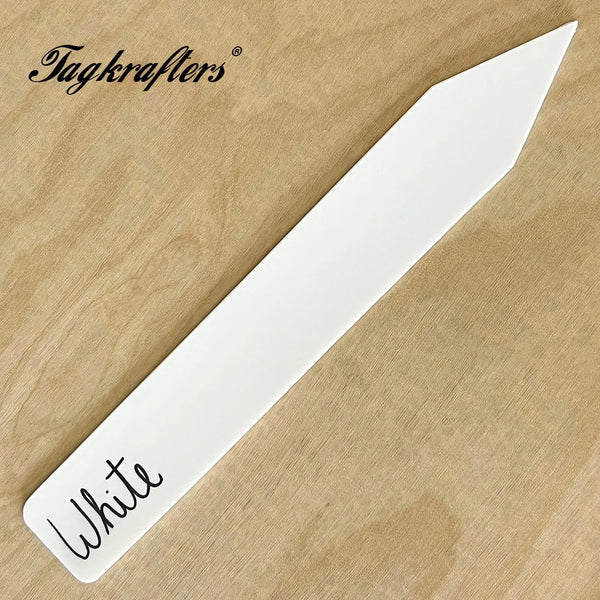 4" x 5/8" White Premium Pot Stakes